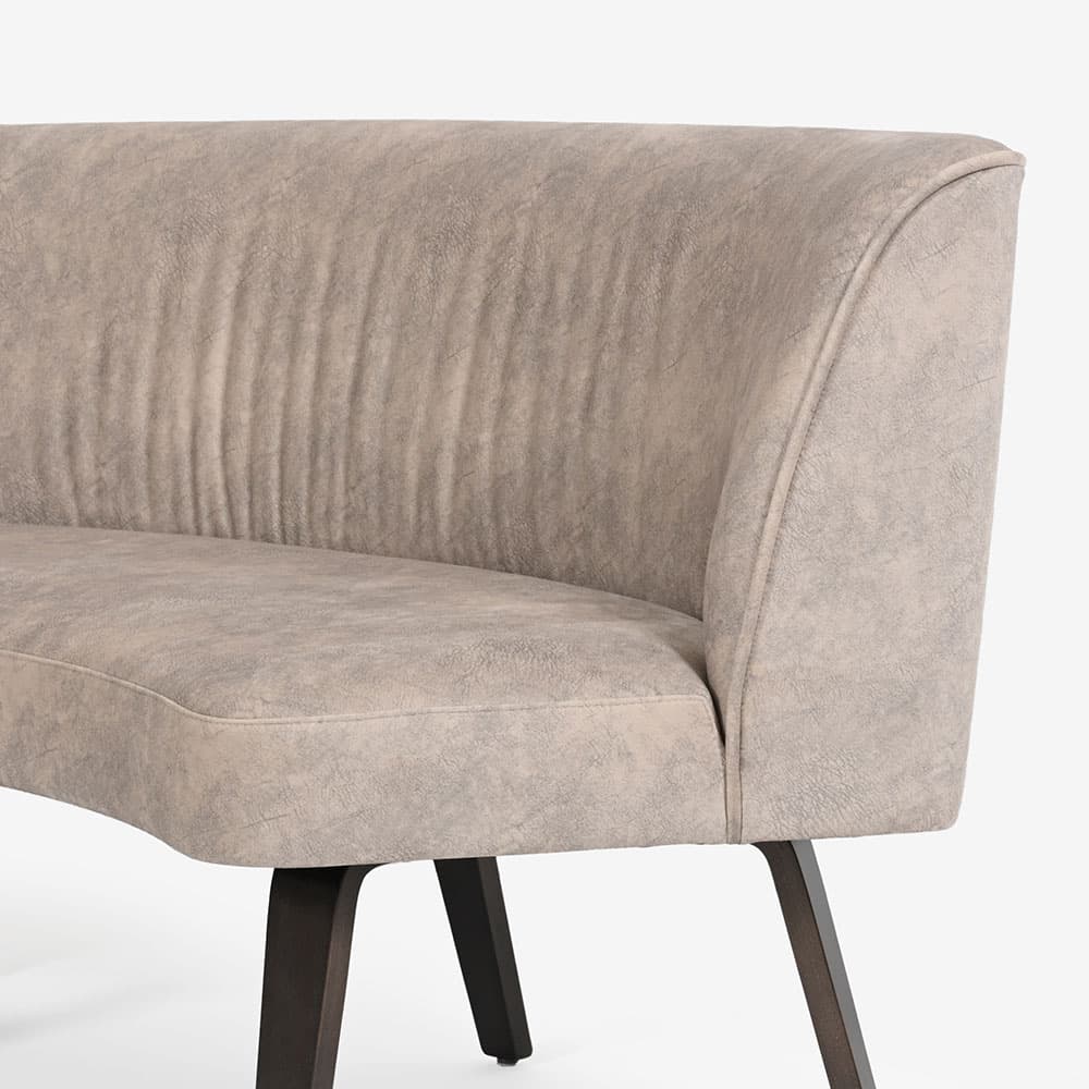 ラウンドベンチ2点セット「OP09（オプティオ09）」布#3 マーブル#90【受注生産品】