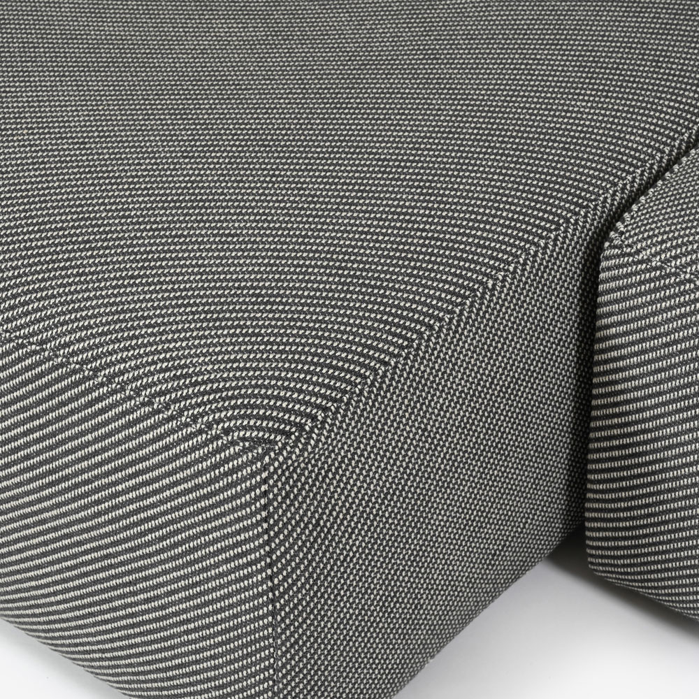 カウチソファ2点セット 向って左カウチ「SUMOWA（スモワ）」幅247cm 布#17グレー