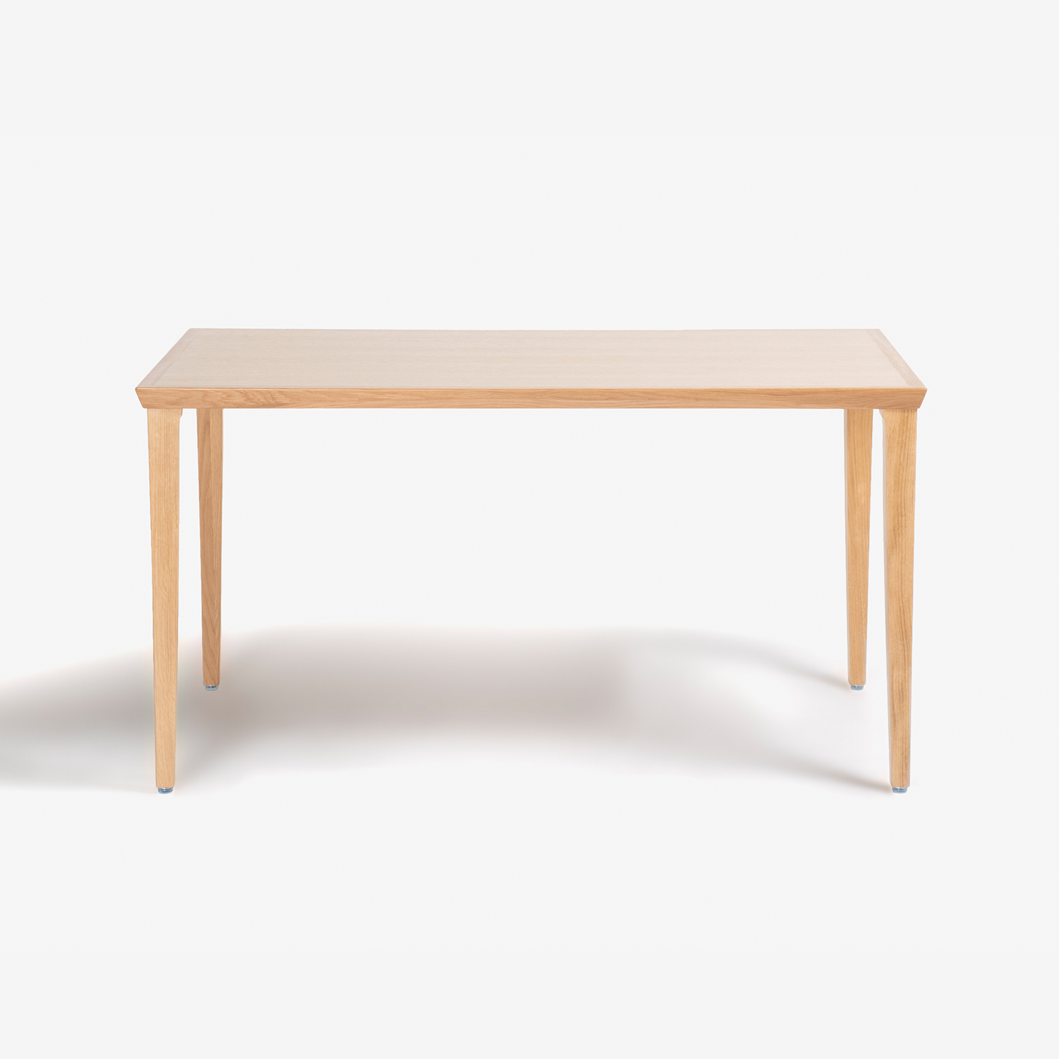 秋田木工 ダイニングテーブル「N-T005」ナラ材 ホワイトオーク色 全3サイズ