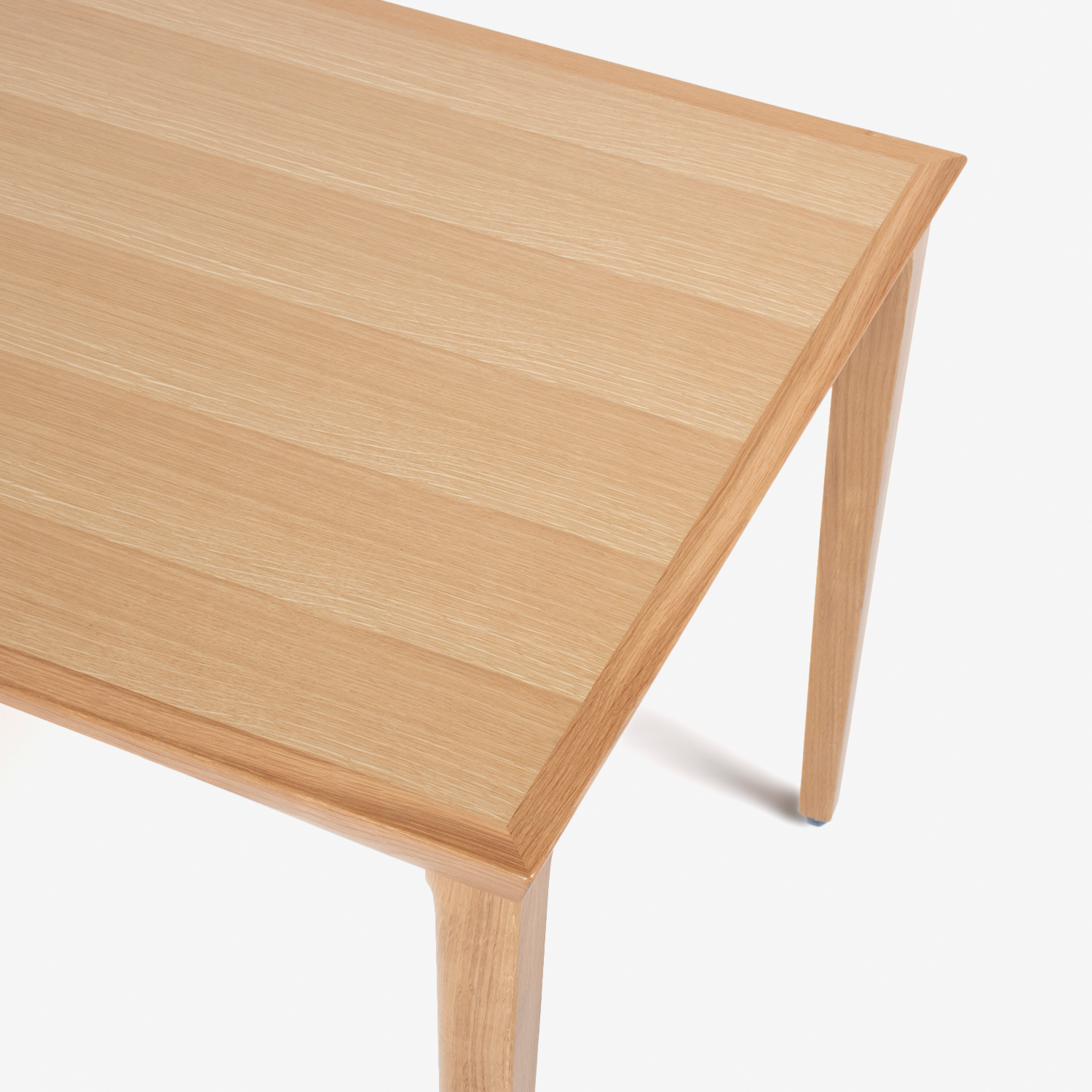 秋田木工 ダイニングテーブル「N-T005」ナラ材 ホワイトオーク色 全3サイズ【決算セールのため幅135cm・150cmタイプのみ20%オフ】