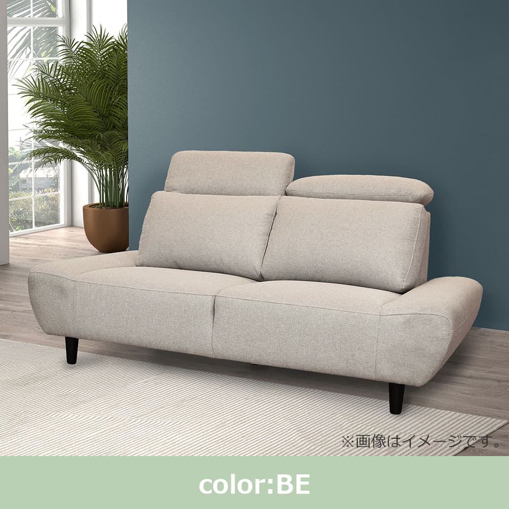 ソファ「ゼルナス」全2サイズ（幅190cm・幅175cm） 布張り全2色