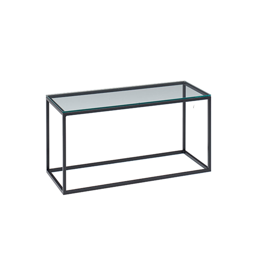 Pamouna（パモウナ）コンソールテーブル「IR-SL90G」ガラス天板 幅90cm 高さ45.5cm
