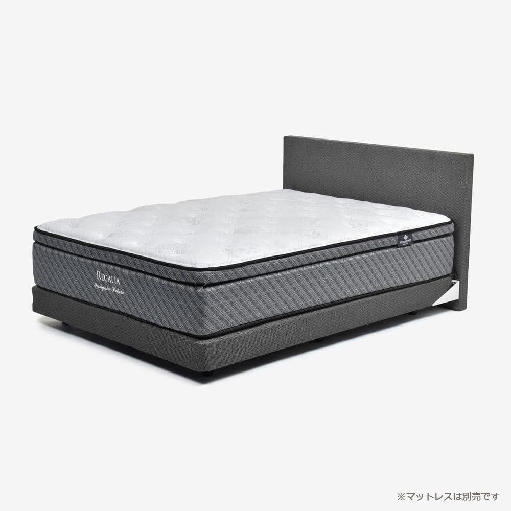 Sealy(シーリー) ベッドフレーム「プリメーラ」布グレー 全6サイズ