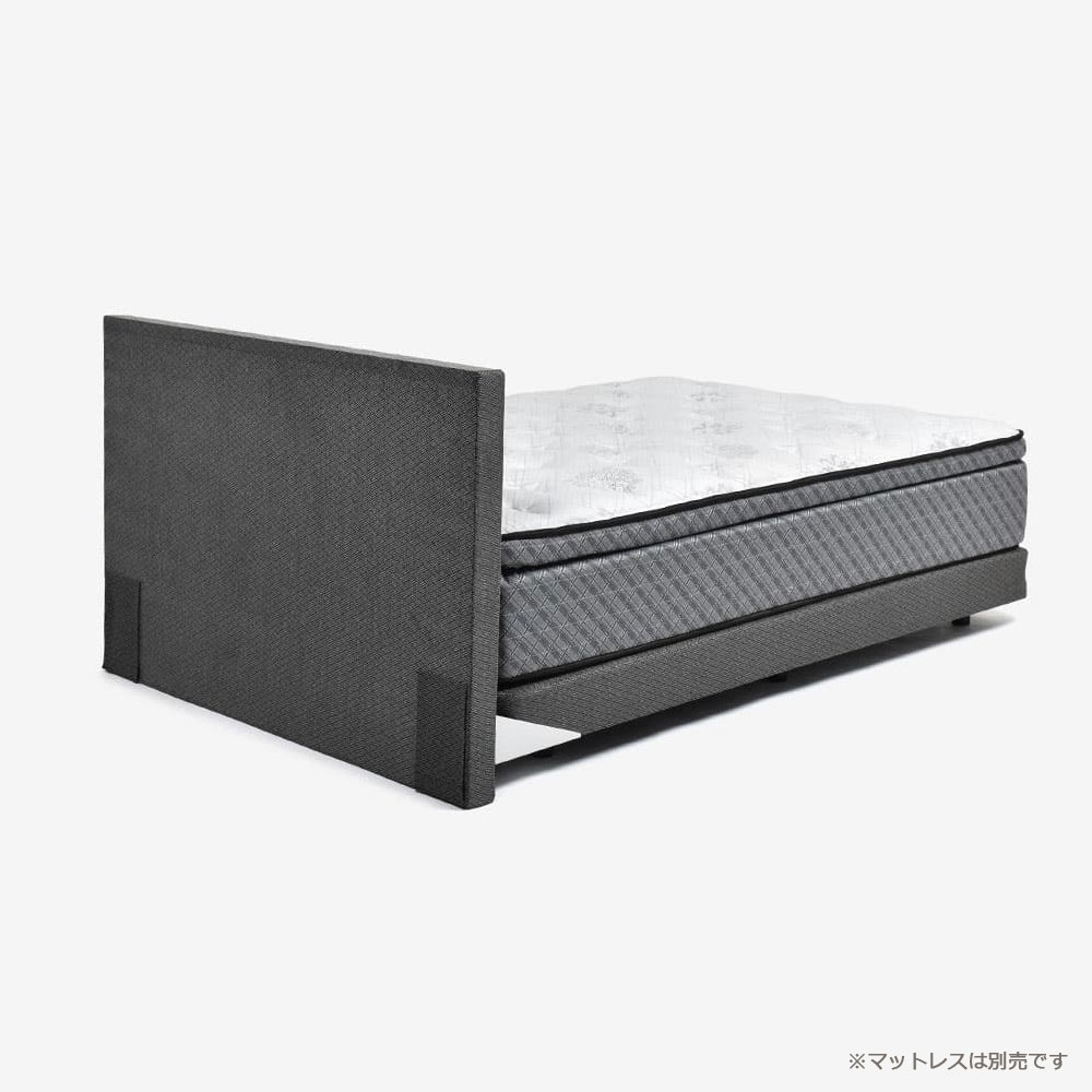ベッドフレーム【シーリー】 Sealy(シーリー) ベッドフレーム「プリメーラ」布グレー 全6