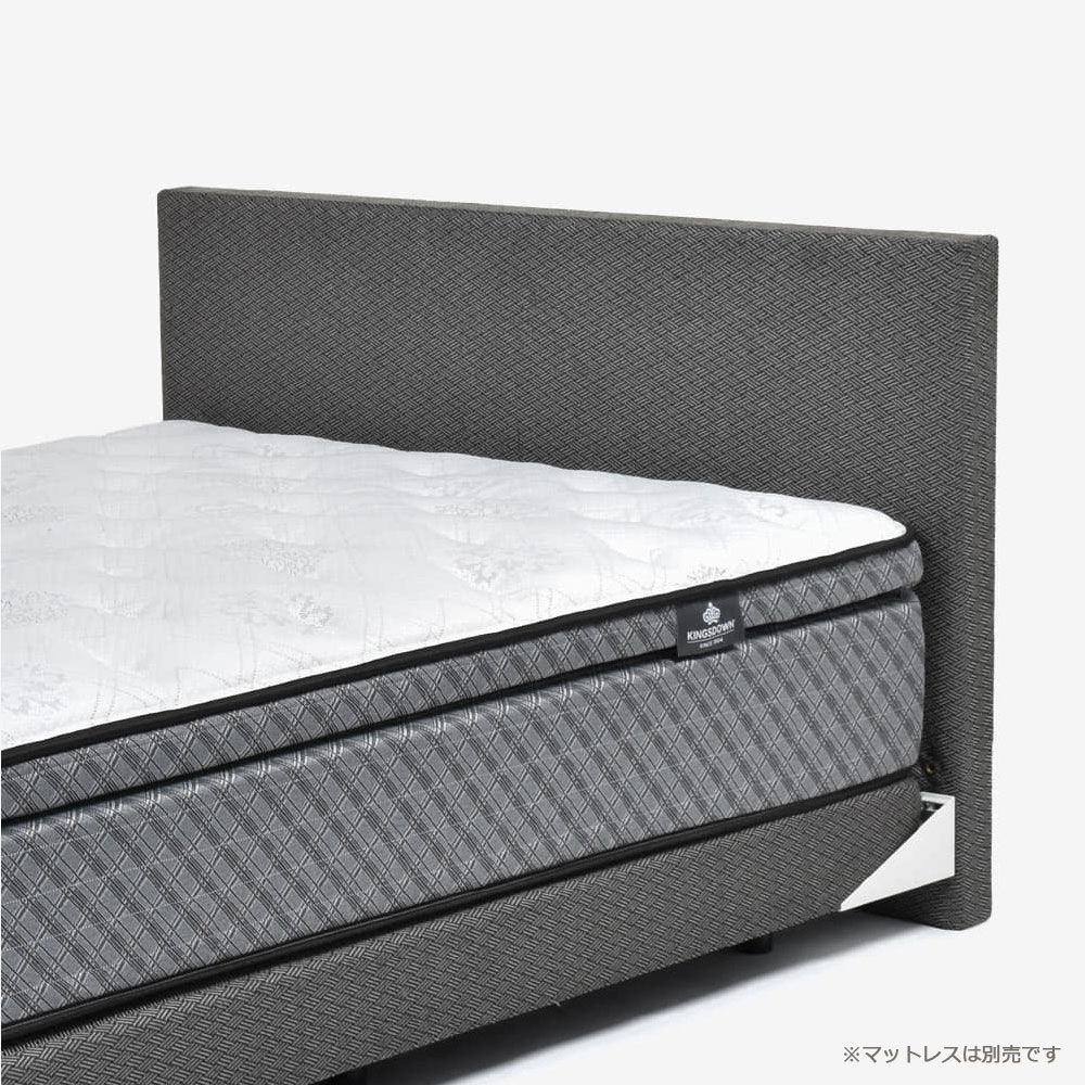 Sealy(シーリー) ベッドフレーム「プリメーラ」布グレー 全6サイズ