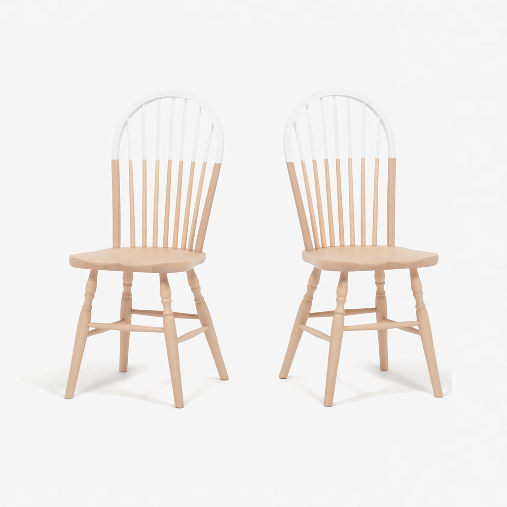 アームレスチェア　ダイニングチェア　アイボリー　大塚家具 アームレスチェア ダイニングチェア アイボリー 大塚家具