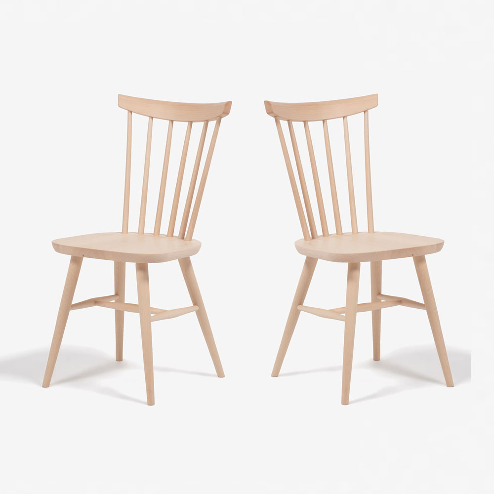 専用出品✳︎ 大塚家具　ブラウン木製ダイニングチェア ダイニングチェア 2脚セット 幅570×奥行550×高さ750mm 木製 椅子