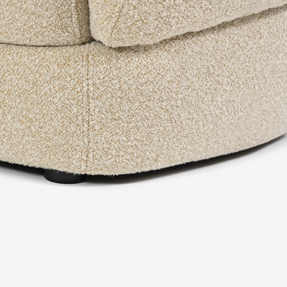 FaBBRica（ファブリカ）ソファ 2.5人掛け「FA-0695 メンフィス」幅184cm 布張り 全2色