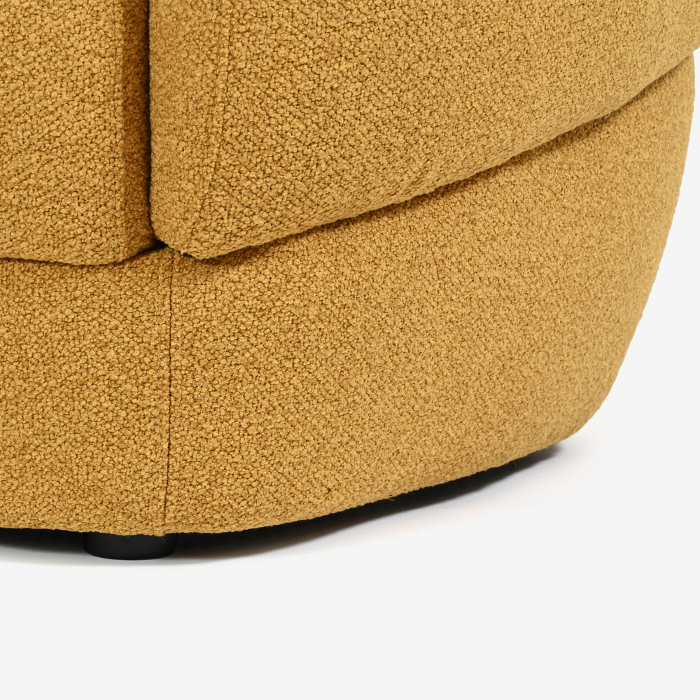 FaBBRica（ファブリカ）ソファ 3人掛け「FA-0695 メンフィス」幅204cm 布張り 全2色