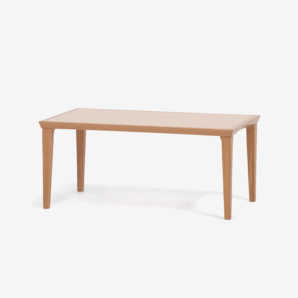 秋田木工 センターテーブル「N-LT005」ナラ材 ホワイトオーク色 全2サイズ【決算セールのため20%OFF】