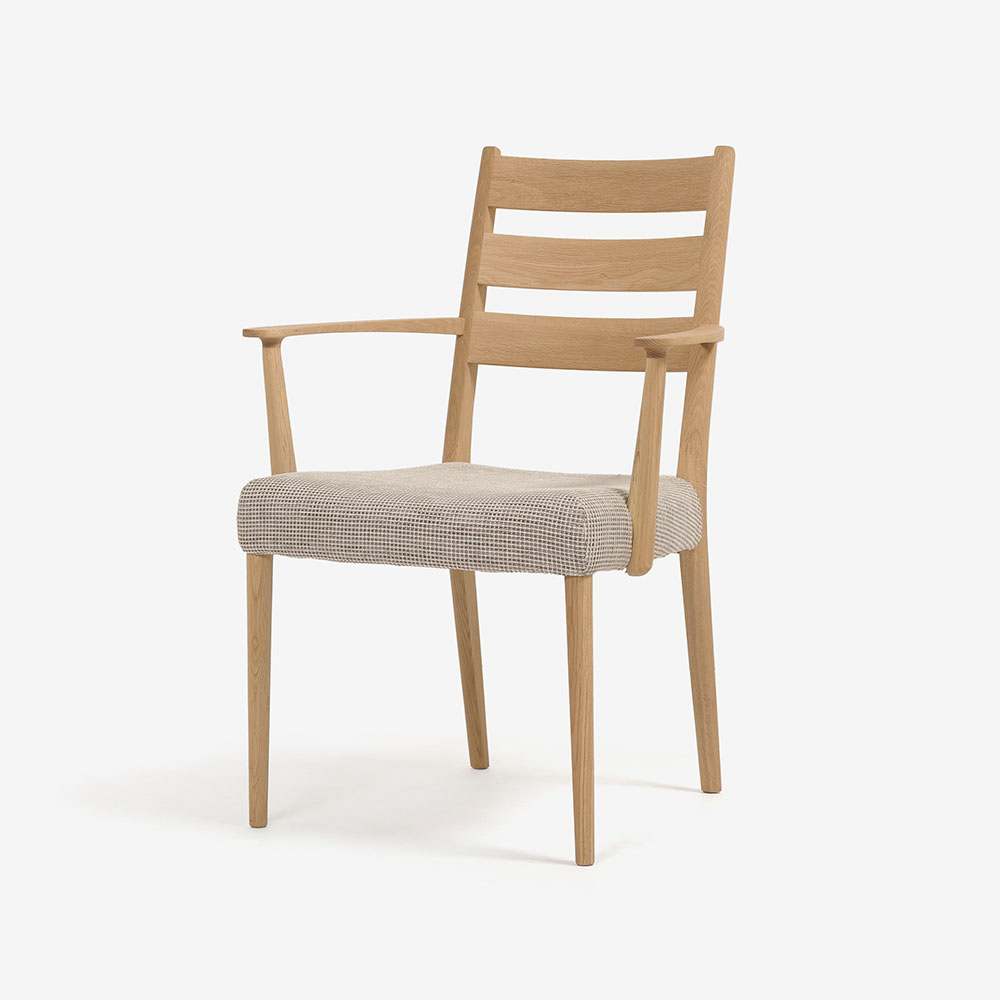 カリモク家具 ダイニングチェア「C3015DCEG」オーク材ピュア