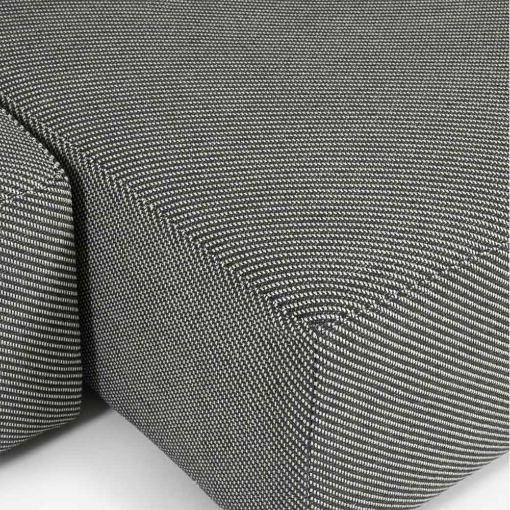 カウチソファ2点セット 向って右カウチ「SUMOWA（スモワ）」幅247cm 布#17グレー