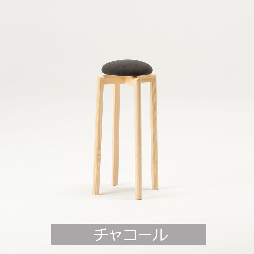 匠工芸 スツールM「MUSHROOM-マッシュルーム-」高さ60cm 全5色【受注生産品】