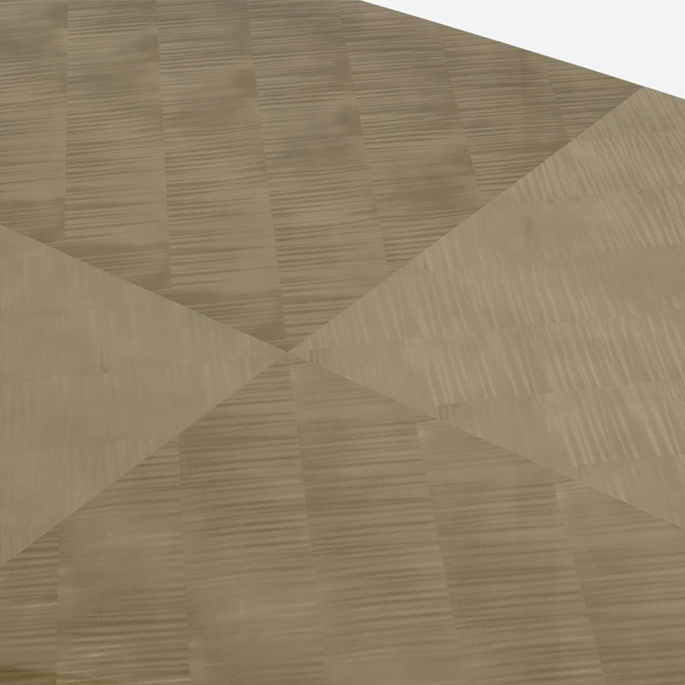 ダイニングテーブル「CORZA コルザ No.4」シカモアSK-09/脚ブラック【受注生産品】