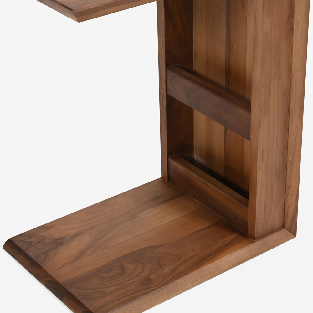 カリモク家具 サイドテーブル「T15177XRG」 ウォールナット材 ウォールナットナチュラル色