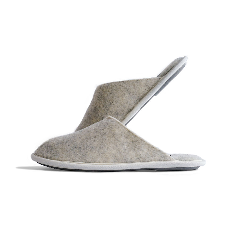 ルームシューズ「ルームズ イージーウォッシュ」アイボリー色 全2サイズ