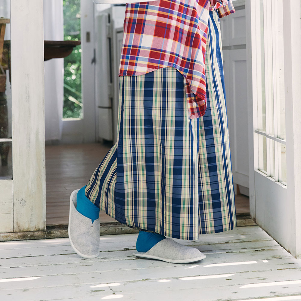 ルームシューズ「ルームズ イージーウォッシュ」アイボリー色 全2サイズ