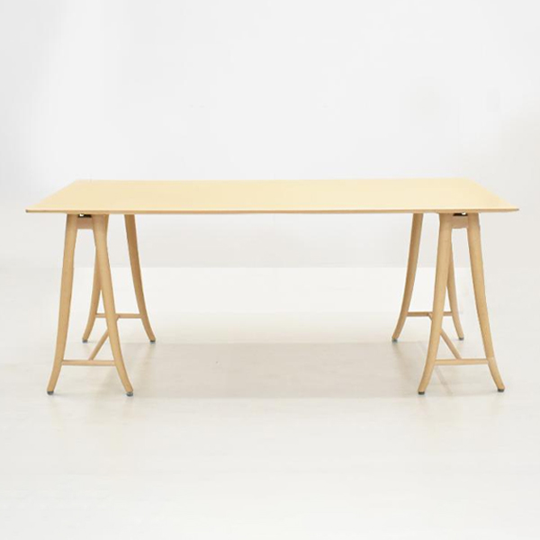 秋田木工 ダイニングテーブル「T-1430EB」ブナ材白木塗装 全2サイズ