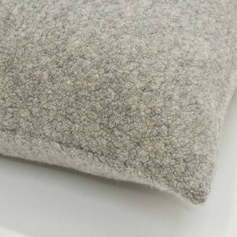 クッションカバー「ペコラ」グレー 全2サイズ