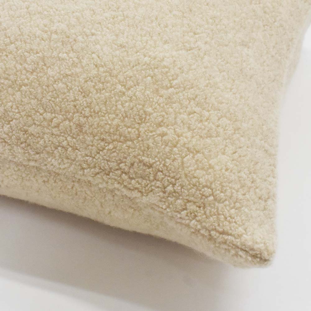 クッションカバー「ペコラ」ライトベージュ 全2サイズ