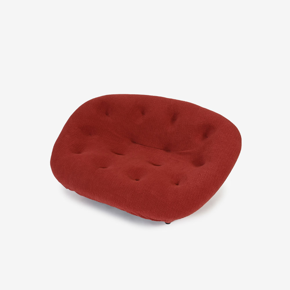 ligne roset(リーン・ロゼ)ラブソファ「ロゼプルム」プチ2人掛け 幅170cm 布#RG-480【受注生産品】