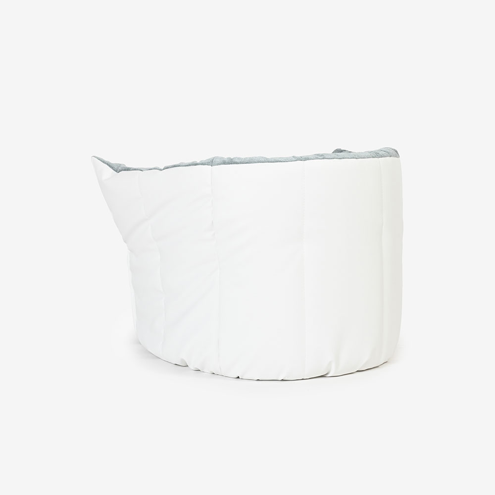 ligne roset（リーン・ロゼ）アームチェア「ロゼブリガンタン」1人掛け 幅95cm コンビ張り 布＃RE-125/合成皮革＃RE-440【受注生産品】