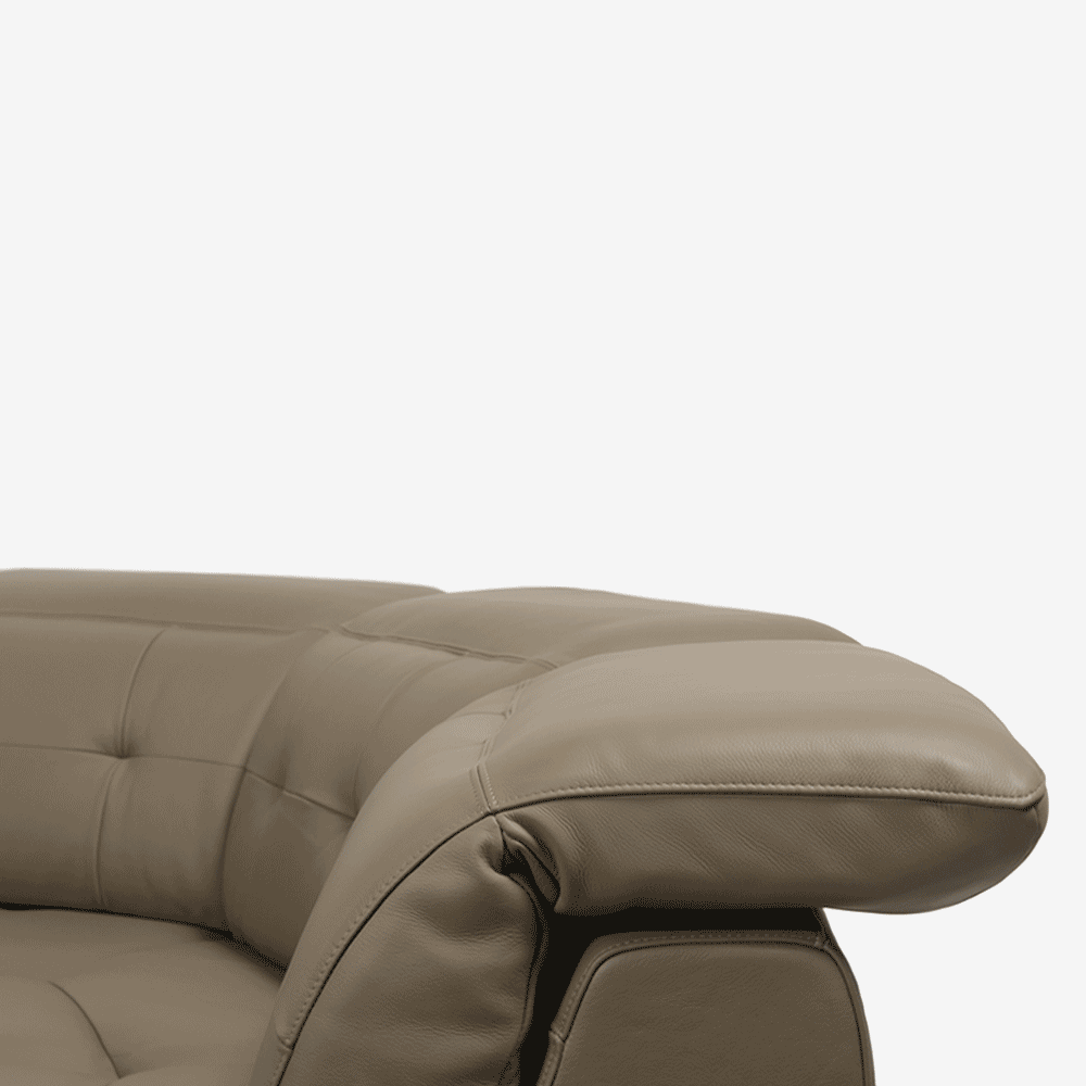 CORIUM（コリウム）コーナーソファ3点セット「ヴァロ model.COR-A6351」革#CO-JRY513E パインバーク色