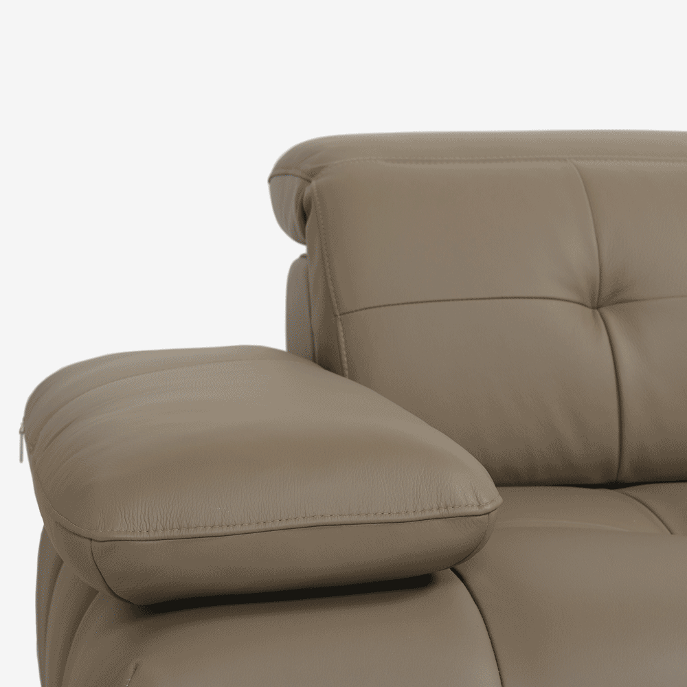 CORIUM（コリウム）コーナーソファ3点セット「ヴァロ model.COR-A6351」革#CO-JRY513E パインバーク色