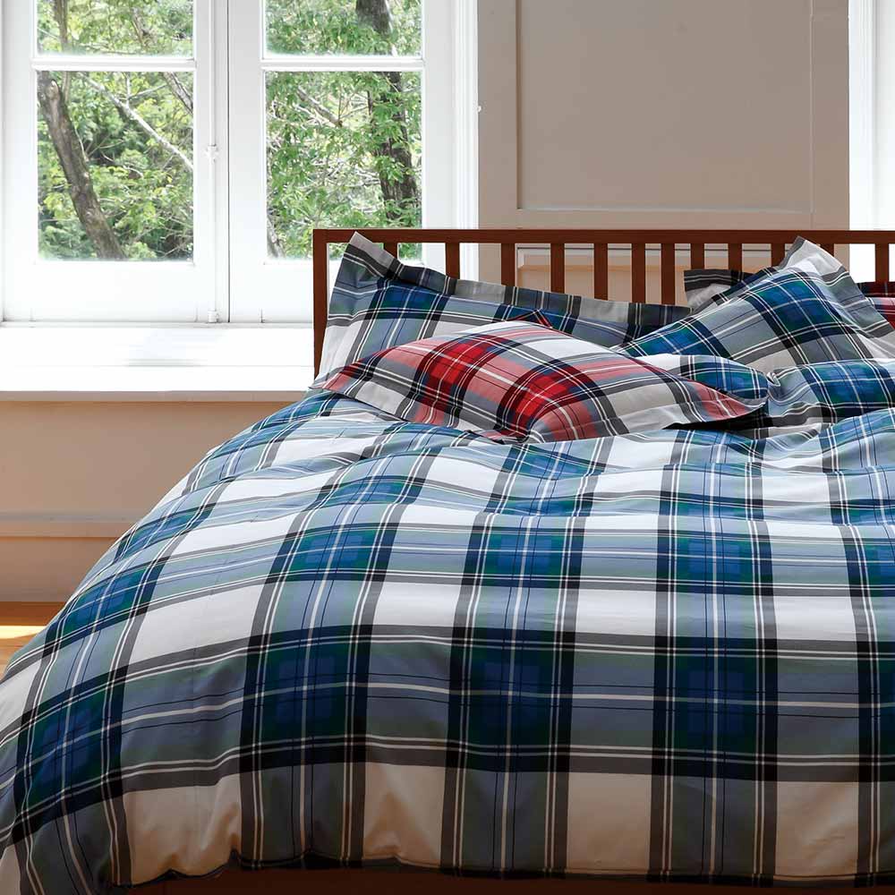 掛け布団カバー「URBANE CASA クラン」全2色 全3サイズ【受注生産品】