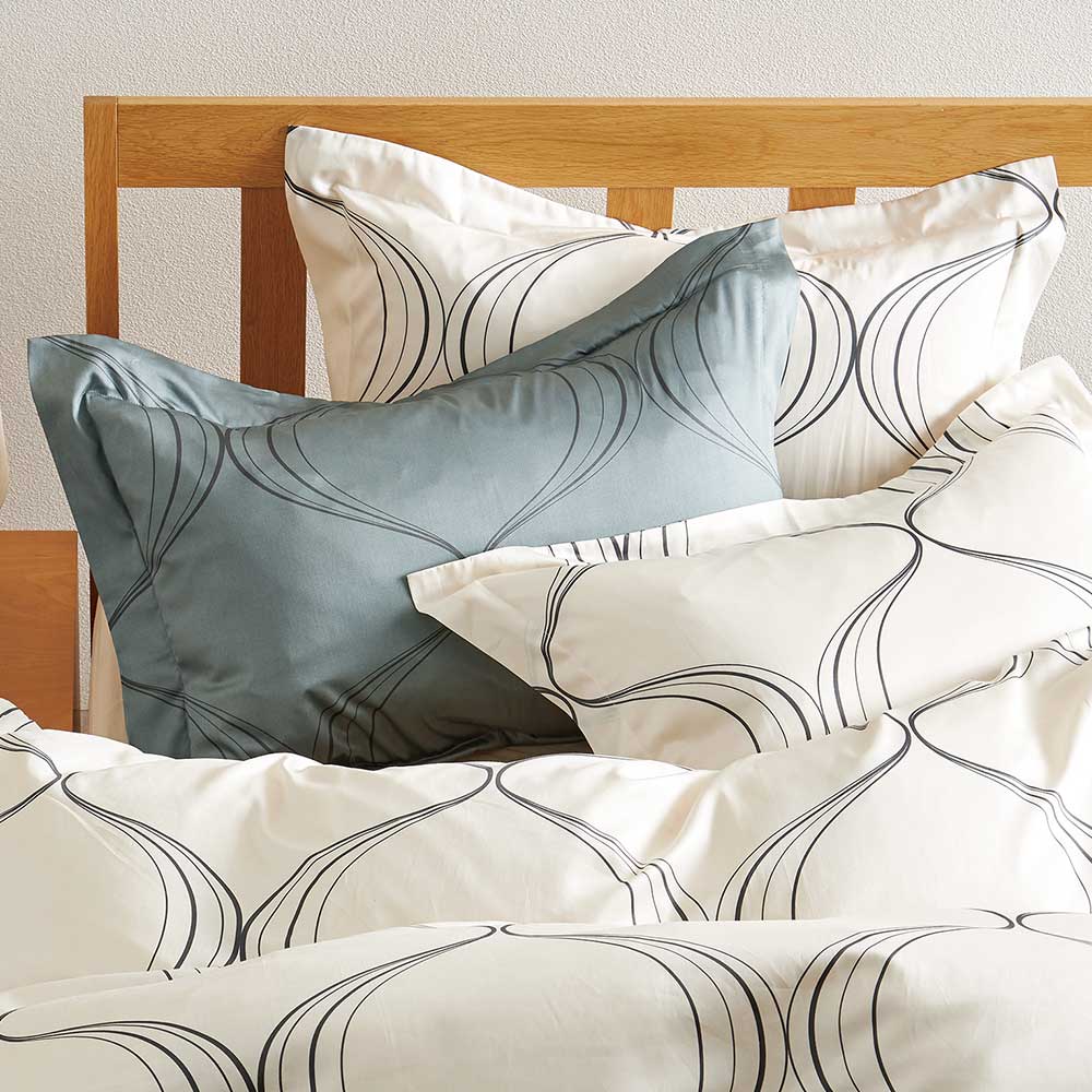 まくらカバー（横被せ）「URBANE CASA エルフ」全2サイズ 全2色【受注生産品】