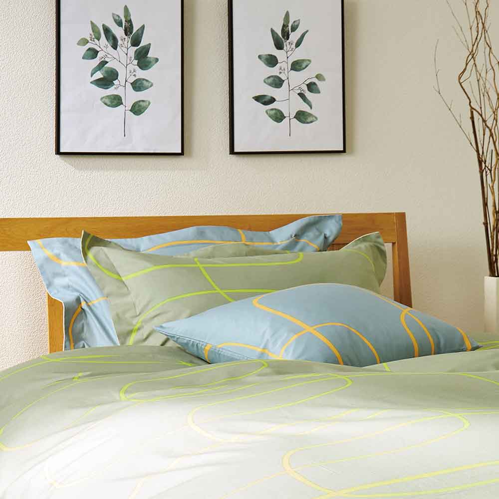 まくらカバー（横被せ）「URBANE CASA キュール」全2サイズ 全2色【受注生産品】