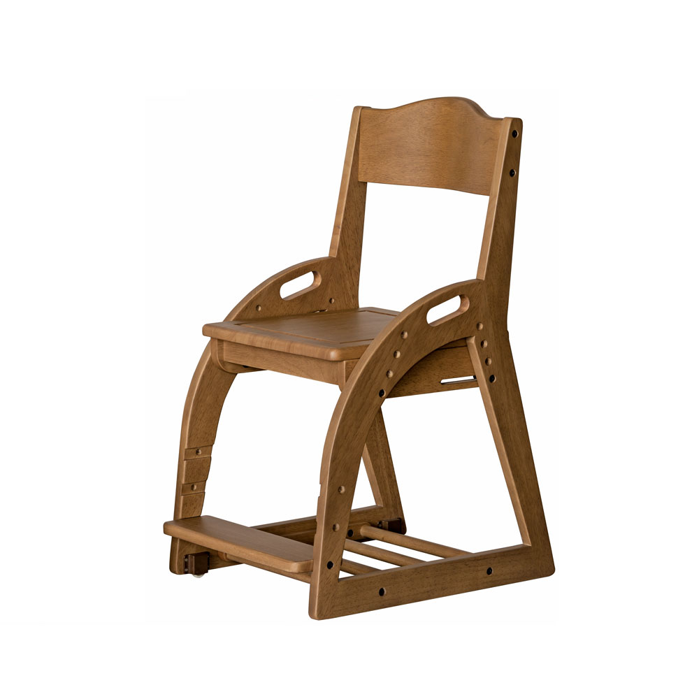 小島工芸　木製椅子「コメット」板座／ウォールモカ色