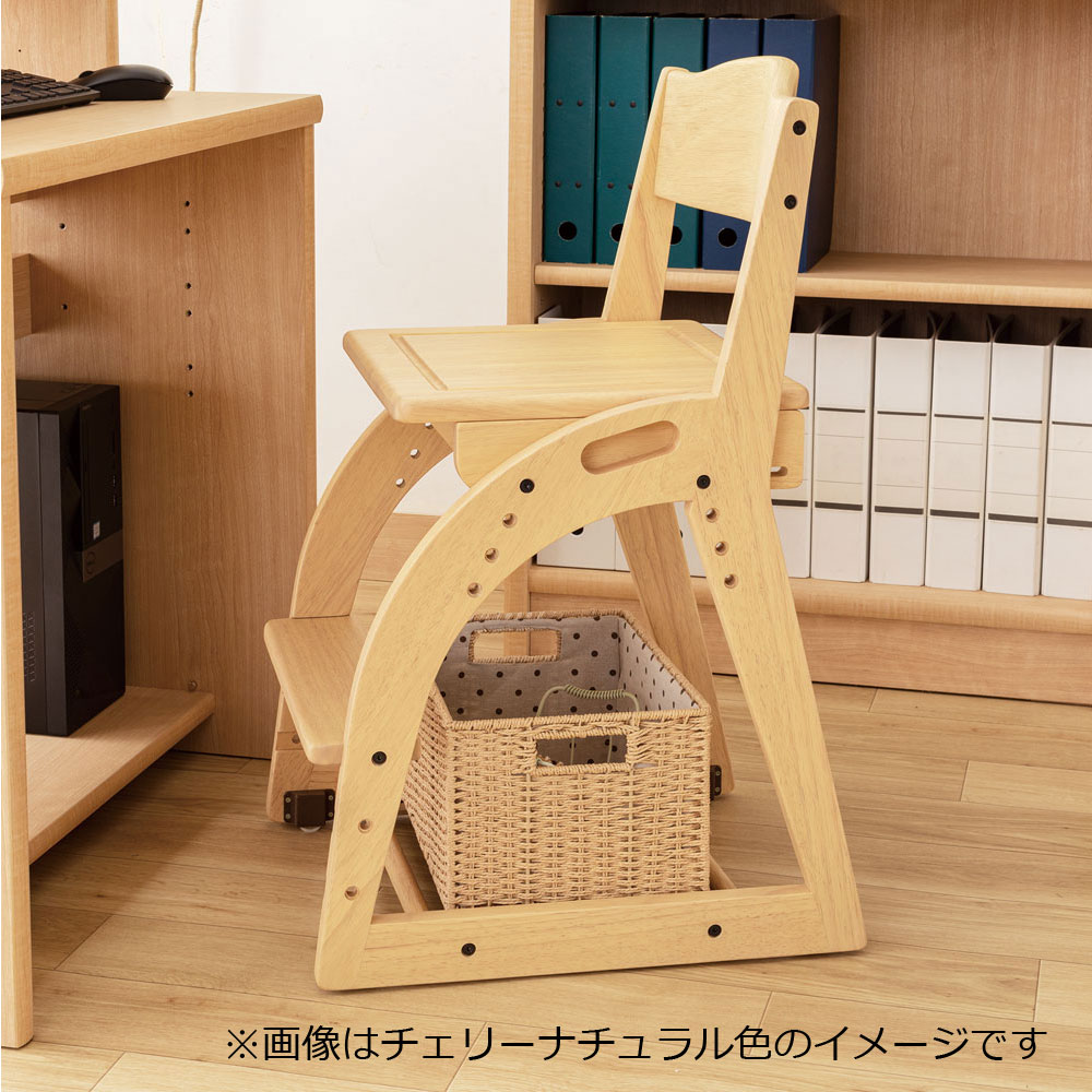 小島工芸　木製椅子「コメット」板座／ウォールモカ色