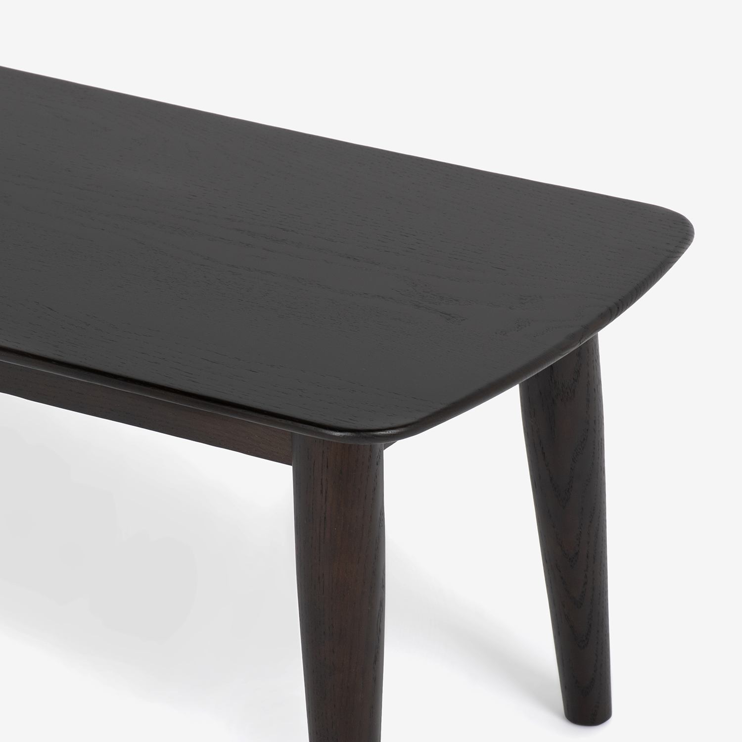 センターテーブル「シネマ2」レッドオーク材 ダークブラウン色 全3サイズ