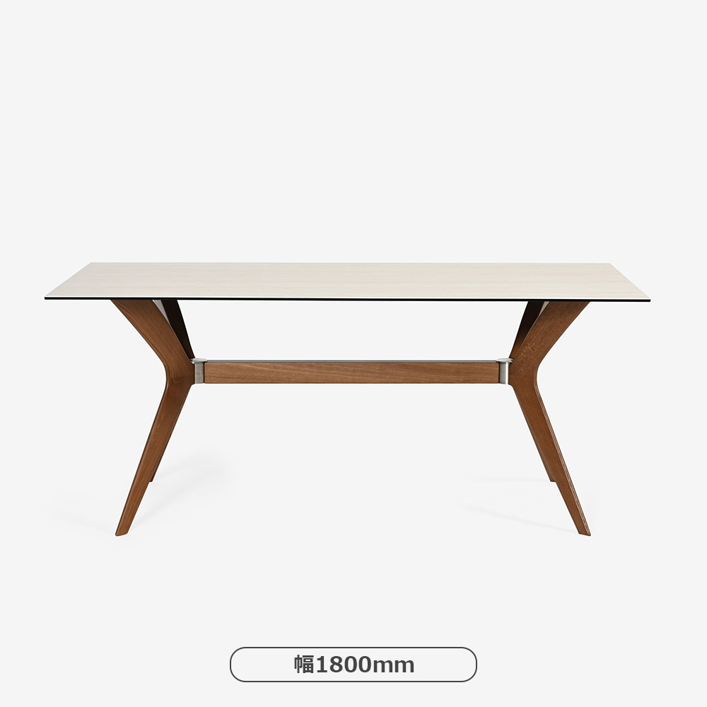 Calligaris(カリガリス)ダイニングテーブル「Tokyo CS18-FR」天板セラミックガラス P32Cホワイトトラバーチン色 全2サイズ