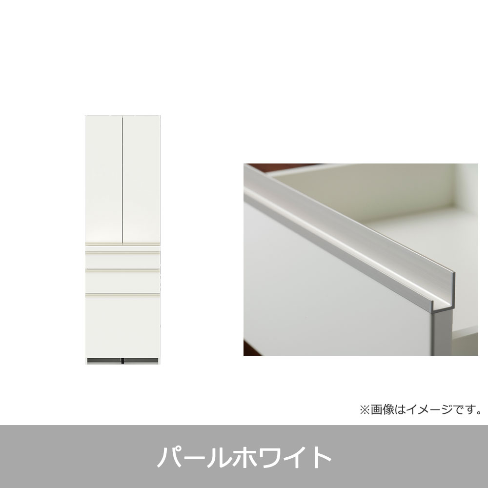 Pamouna（パモウナ）ダイニングボード「ECB-600K」幅60cm 奥行50cm 高さ197.5cm 開き扉 全3色