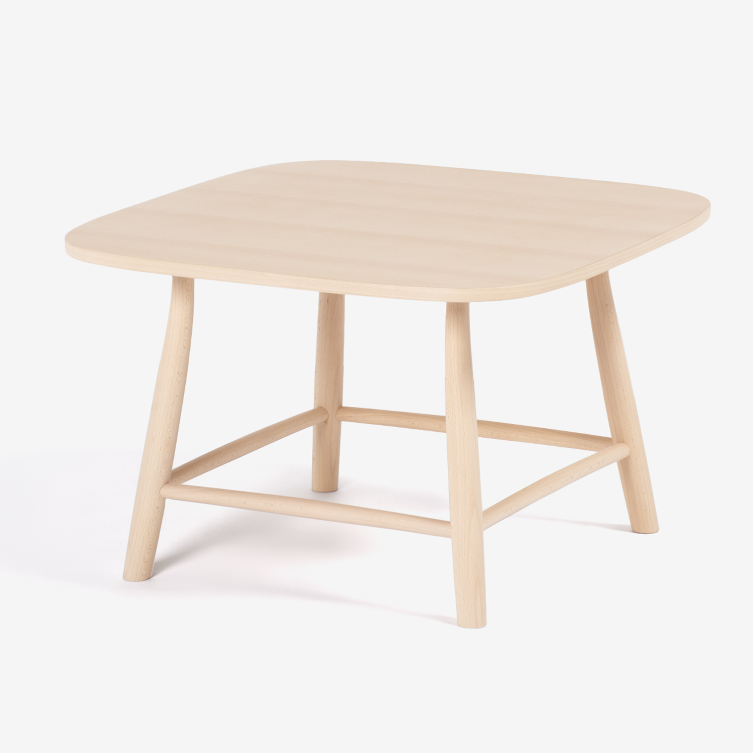 秋田木工 ローテーブル「600」209EB　白木塗装【在庫商品特別ご提供価格のため20%OFF】