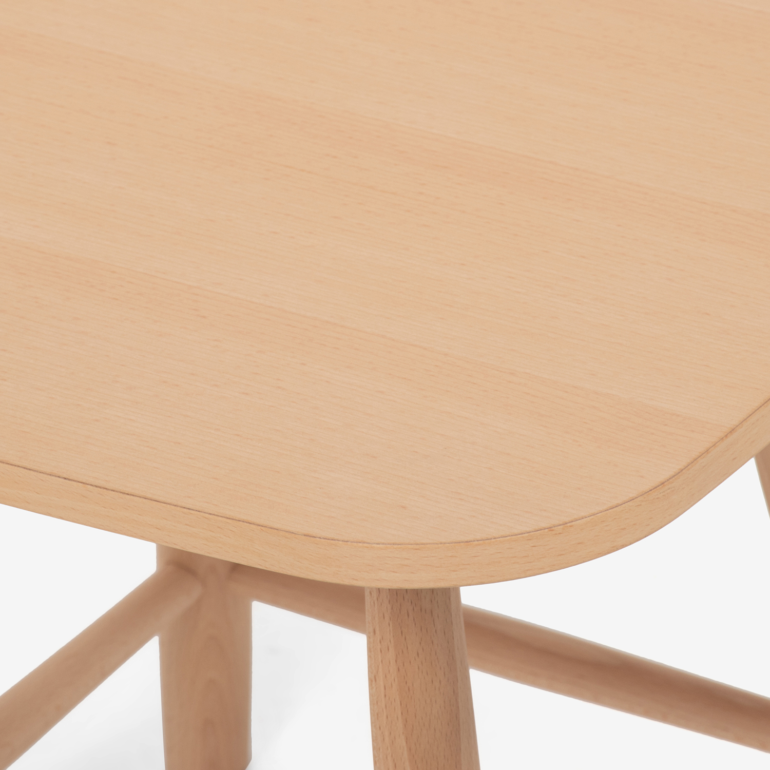 秋田木工 ローテーブル（小）「209EB」ブナ材 白木塗装【在庫商品特別ご提供価格のため20%off】