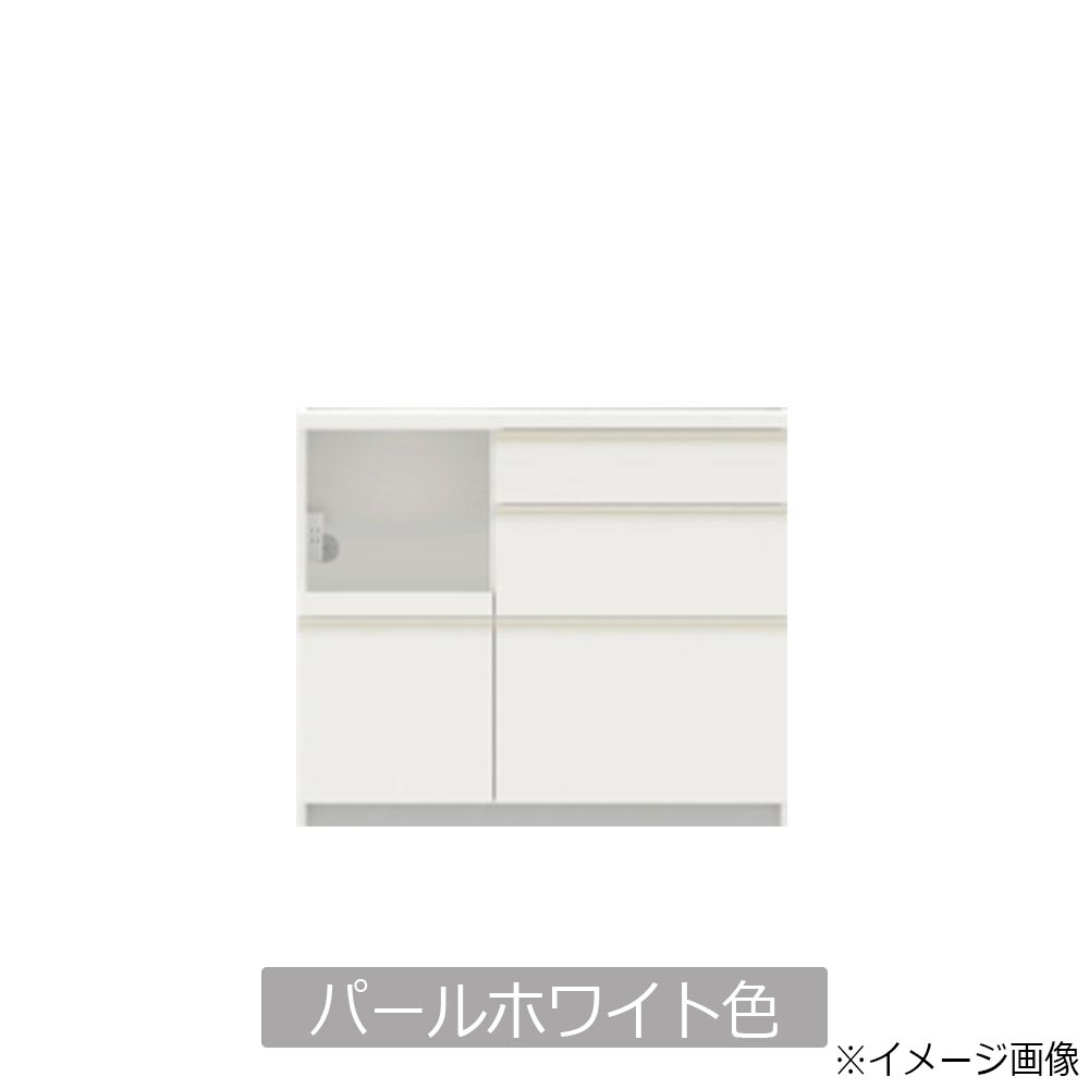 Pamouna（パモウナ）キッチンカウンター「EMA-S1000R-3」幅100cm 奥行44.5cm レギュラーカウンター 全3色