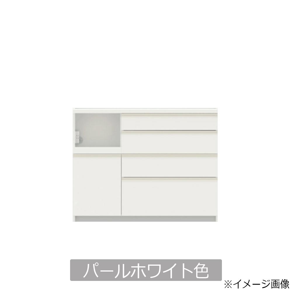 Pamouna（パモウナ）キッチンカウンター「EMA-S1200R-3」幅120cm 奥行44.5cm レギュラーカウンター 全3色