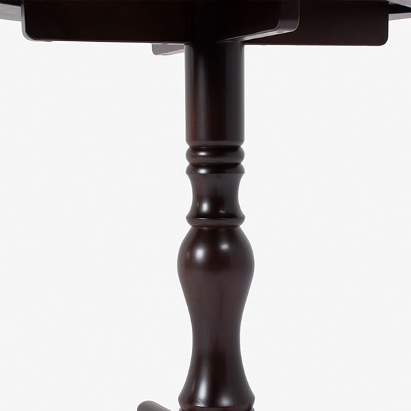 秋田木工 ダイニングテーブル（丸）「T-5650」ナラ材/ブナ材 ウォールナット色【在庫商品特別ご提供価格のため20%OFF】