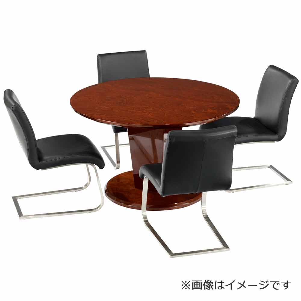 ダイニングテーブル「スプレンダー2-120C丸」円形 直径120cm マホガニー材【受注生産品】