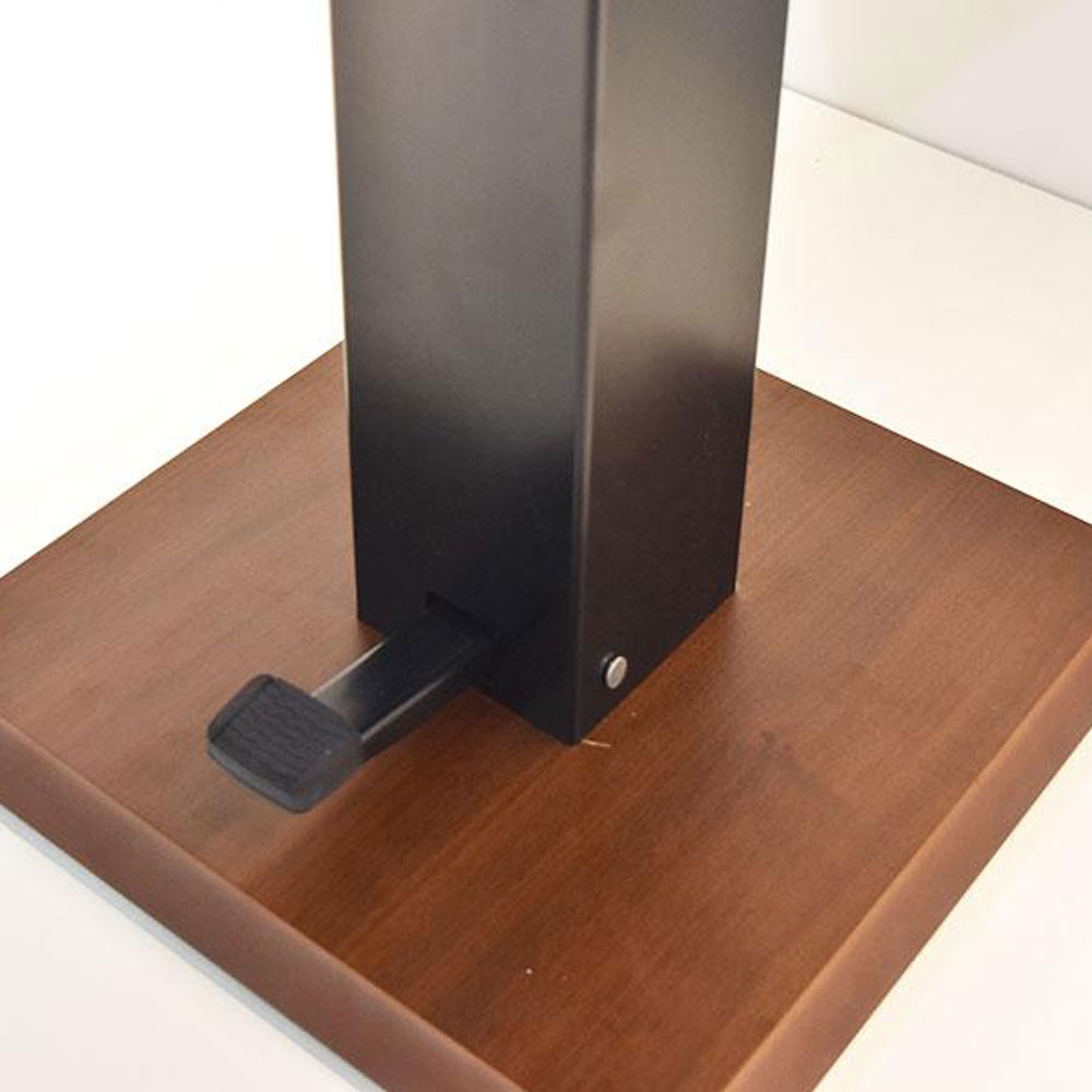 昇降式テーブル「フィット Eタイプ(正方形) ハイタイプ」幅800ｘ高さ55〜71cm 全5色