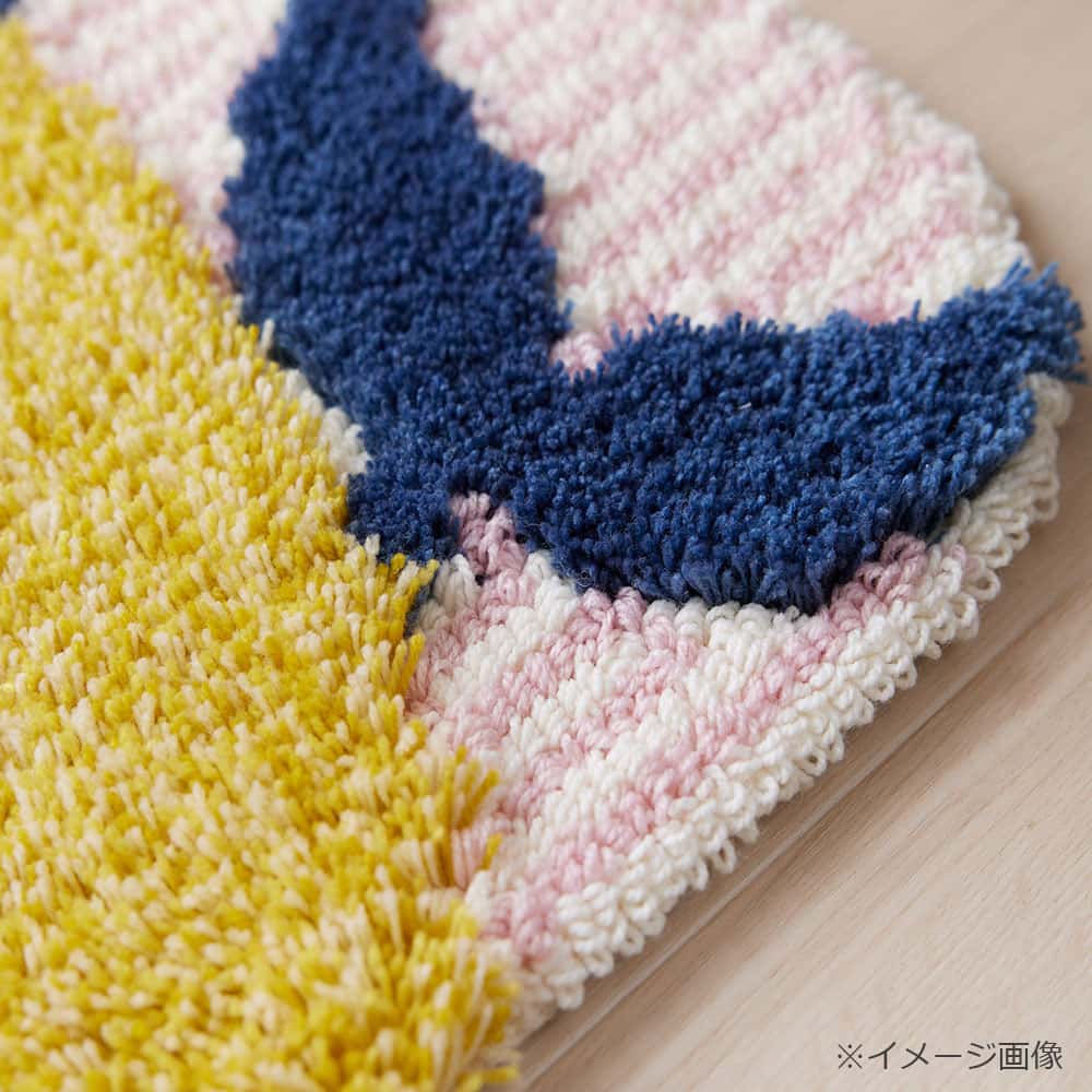 マット「クジラボヤージュ」 45ｘ75cm