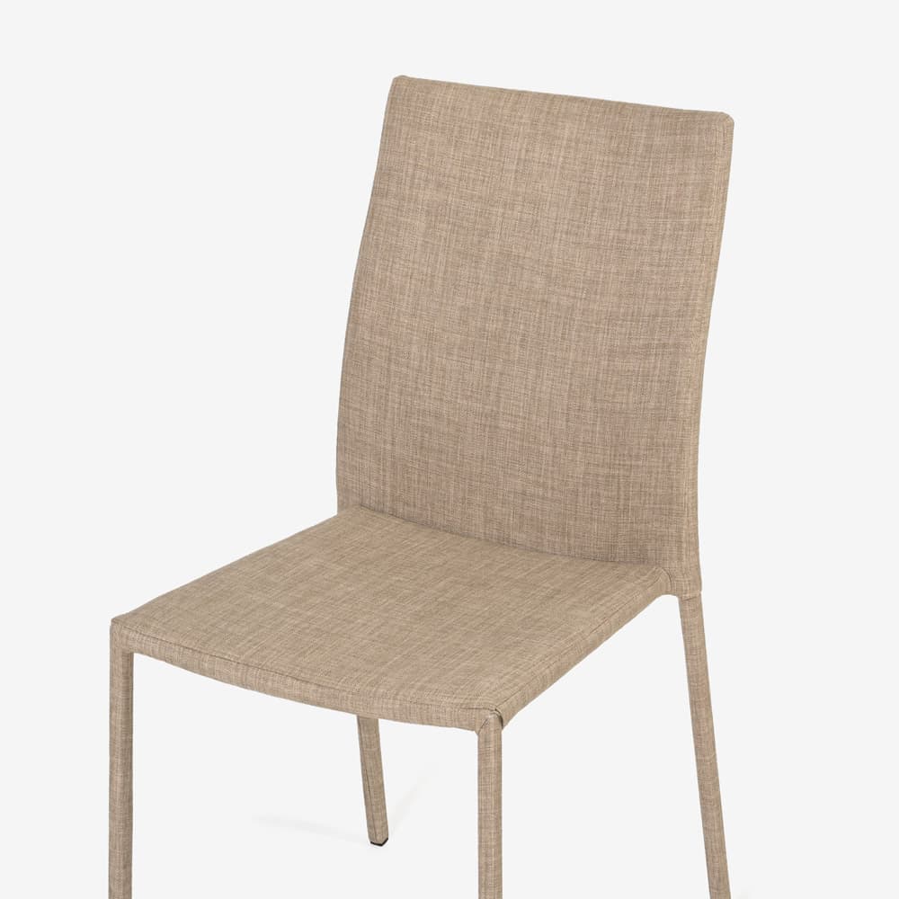 ligne roset（リーン・ロゼ）ダイニングチェア「ロゼスリム」布ベージュ【受注生産品】