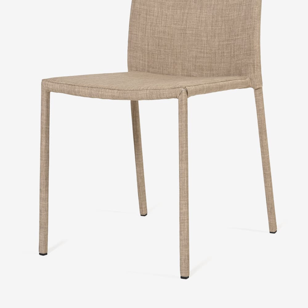 ligne roset（リーン・ロゼ）ダイニングチェア「ロゼスリム」布ベージュ【受注生産品】