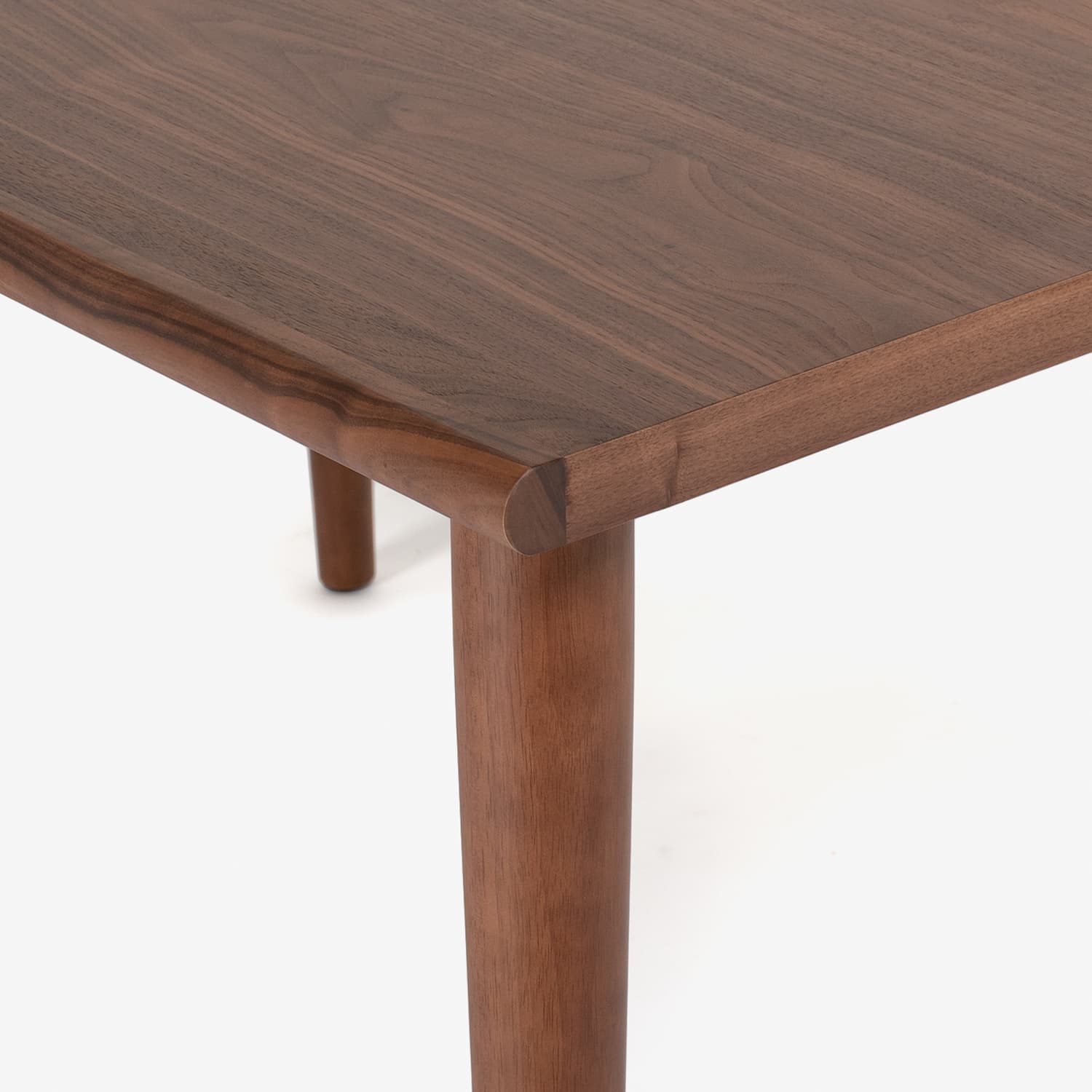 ダイニングセット「ユノ3」ウォールナット材 座面PVCブラック/布カバー全9色 テーブル全3サイズ【セール対象品のため8%OFF】