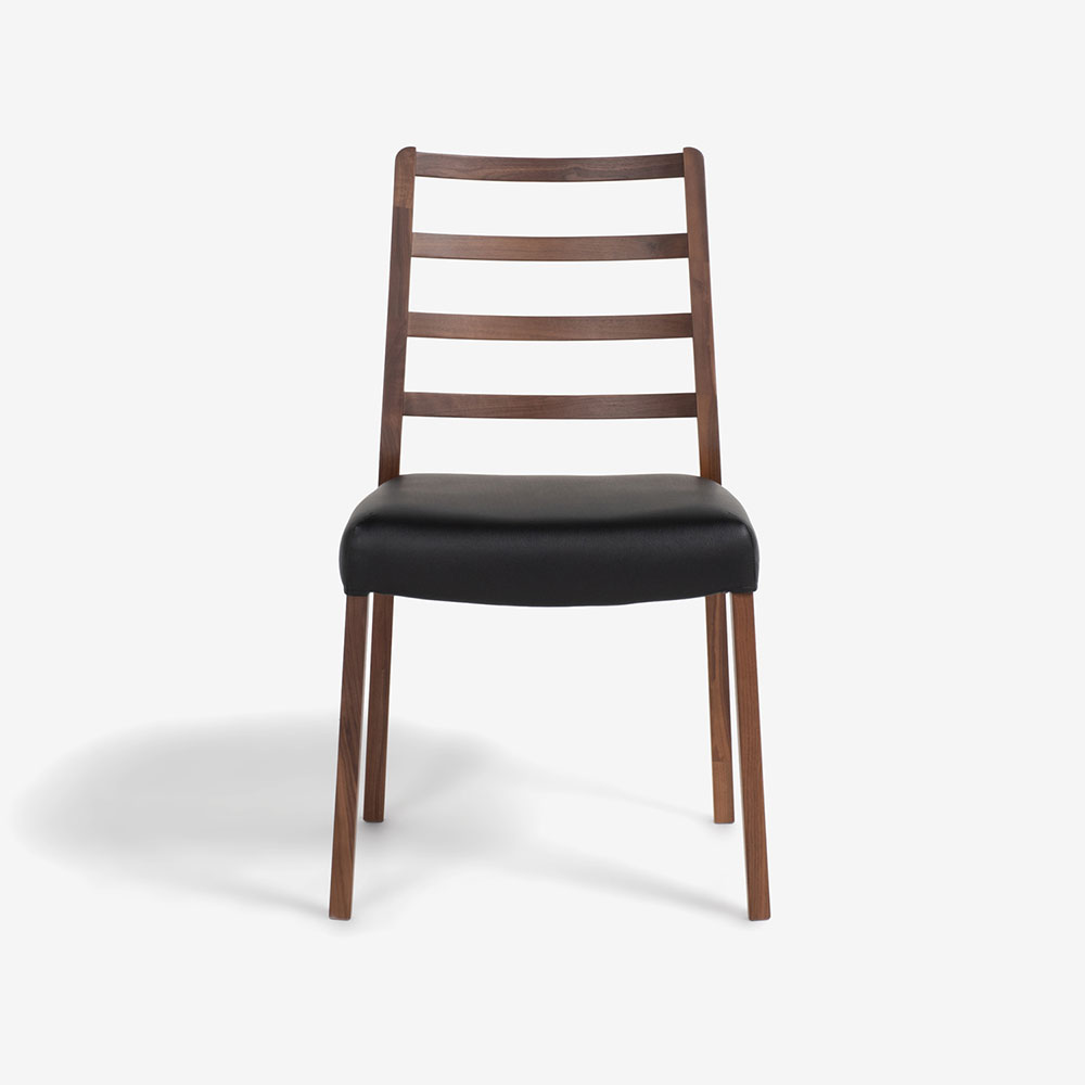 ダイニングセット「シネマ2」ウォールナット材 テーブル3サイズ 座面PVC2色【セール対象品のため10%OFF】