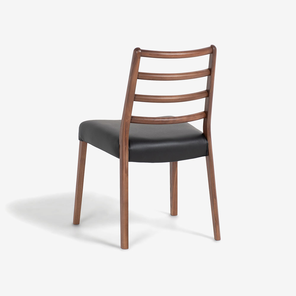 ダイニングセット「シネマ2」ウォールナット材 テーブル3サイズ 座面PVC2色【セール対象品のため10%OFF】