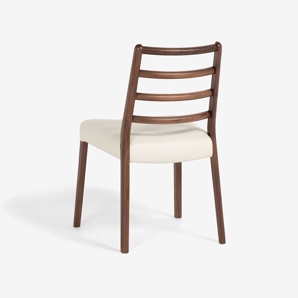 ダイニングセット「シネマ2」ウォールナット材 テーブル3サイズ 座面PVC2色【セール対象品のため10%OFF】